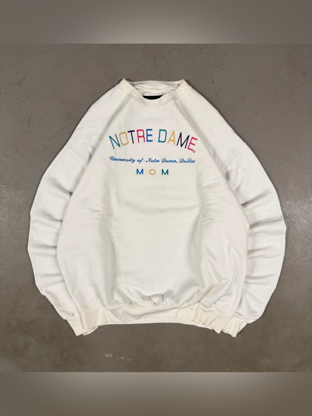 Vintage 90s Jansport Notre Dame College Sportswear Retro Crewneck Sweatshirt XL